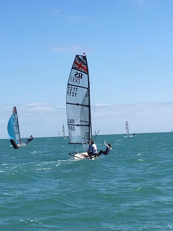 RS800 Magic Marine Grand Prix at Eastbourne Sovereign photo copyright Mick Whitmore taken at Eastbourne Sovereign Sailing Club and featuring the RS800 class