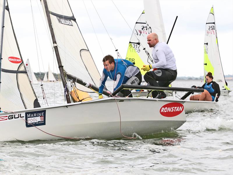 Ewan Harris and Dan Hare during Blackwater Sailing Club's annual Club Week photo copyright Guy Hawkins taken at Blackwater Sailing Club and featuring the RS800 class