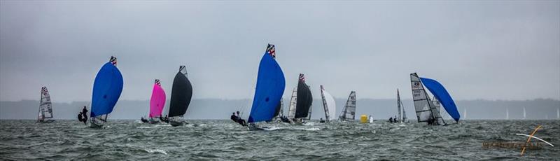 RS700 and RS800 Volvo Noble Marine Nationals at Stokes Bay day 1 photo copyright Alex & David Irwin / www.sportography.tv taken at Stokes Bay Sailing Club and featuring the RS800 class