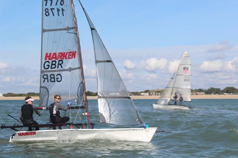 RS700 and RS800 Volvo Noble Marine Nationals at Stokes Bay day 3 photo copyright Ollie Vennis-Ozanne taken at Stokes Bay Sailing Club and featuring the RS800 class