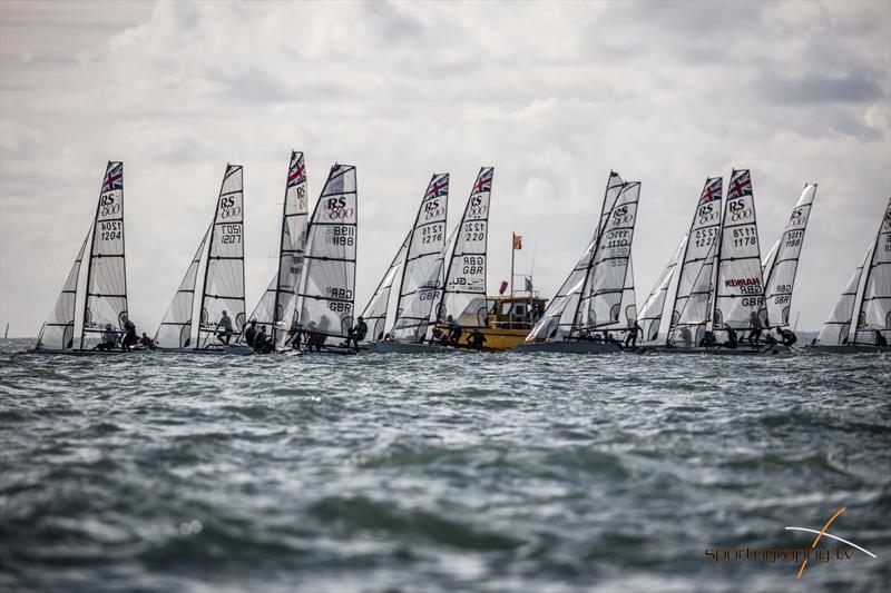 RS700 and RS800 Volvo Noble Marine Nationals at Stokes Bay - photo © Alex & David Irwin / www.sportography.tv