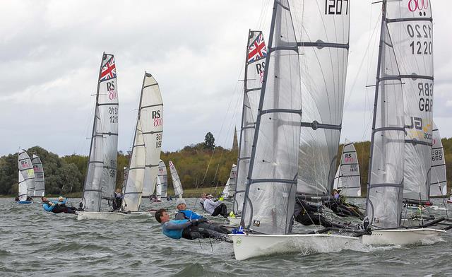 Chris Rashley and Dylan Fletcher win the RS800 Inlands at Grafham Water photo copyright Tim Olin / www.olinphoto.co.uk taken at Grafham Water Sailing Club and featuring the RS800 class