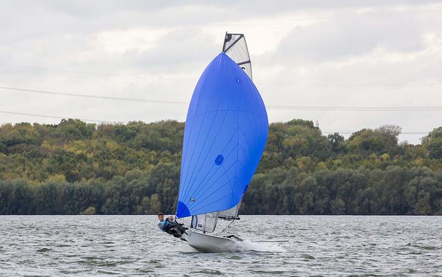 Chris Rashley and Dylan Fletcher win the RS800 Inlands at Grafham Water photo copyright Tim Olin / www.olinphoto.co.uk taken at Grafham Water Sailing Club and featuring the RS800 class