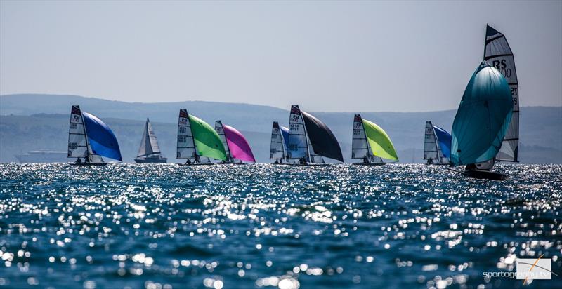 RS800s at Stokes Bay photo copyright Alex & David Irwin / www.sportography.tv taken at  and featuring the RS800 class