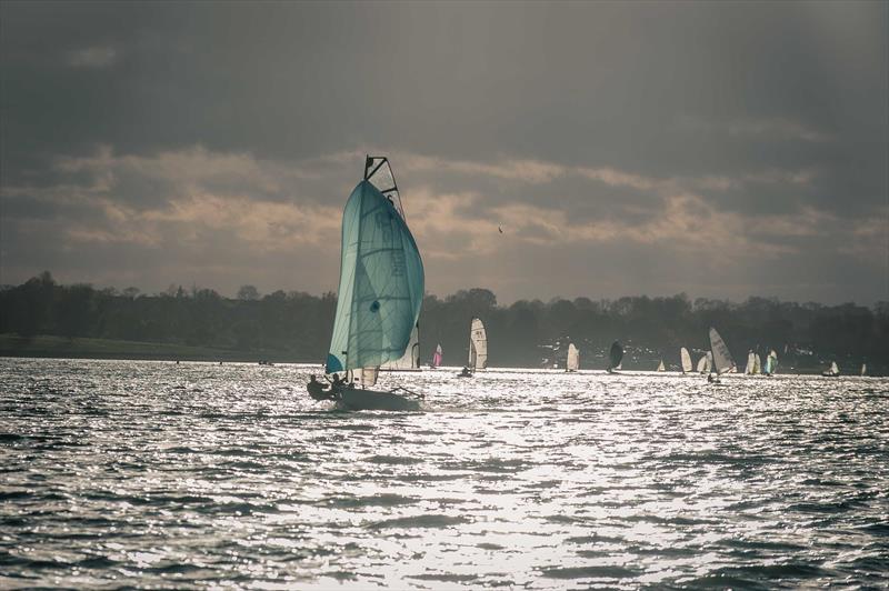 Hugh Shone & Hannah Tattersall during the RS800 End of Season Regatta at Rutland photo copyright Peter Fothergill / www.fothergillphotography.com taken at Rutland Sailing Club and featuring the RS800 class