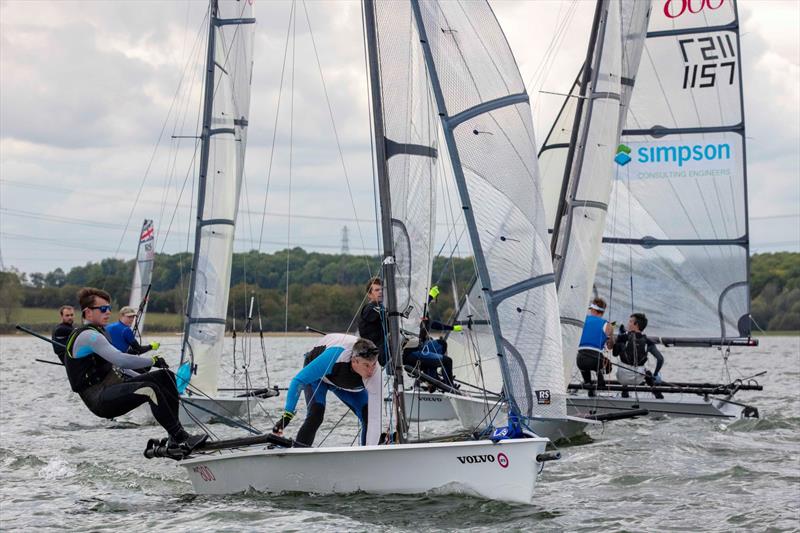 Harken RS200, RS400 and RS800 Inlands at Grafham water - photo © Tim Olin / www.olinphoto.co.uk