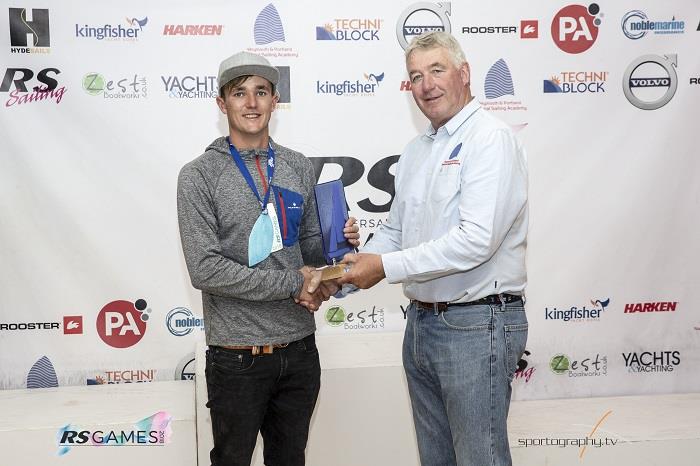 RS800 National Championship prizegiving at the RS Games 2018 photo copyright www.sportography.tv taken at Weymouth & Portland Sailing Academy and featuring the RS800 class