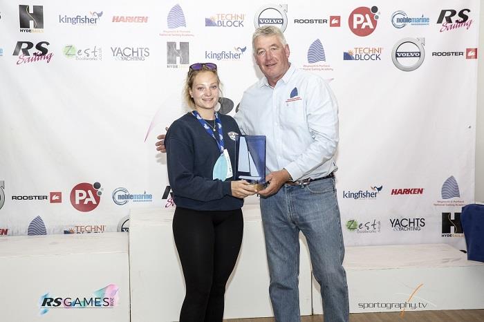 RS800 National Championship prizegiving at the RS Games 2018 photo copyright www.sportography.tv taken at Weymouth & Portland Sailing Academy and featuring the RS800 class
