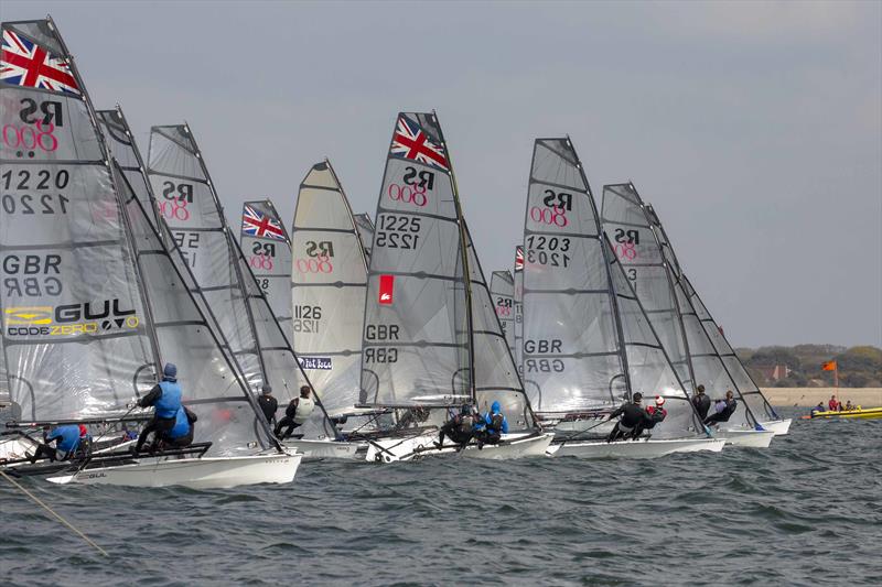 RS800 Rooster National Tour at Stokes Bay photo copyright Tim Olin / www.olinphoto.co.uk taken at Stokes Bay Sailing Club and featuring the RS800 class