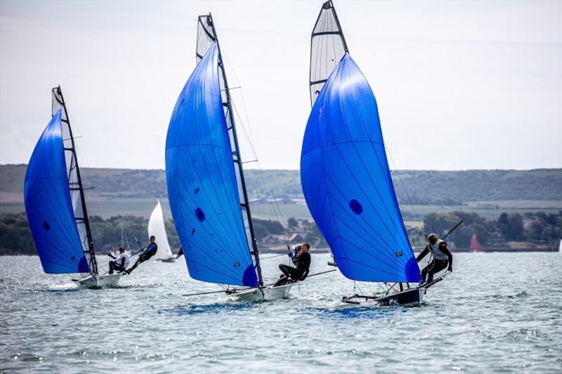 RS800s at RS Summer Regatta photo copyright Sportography taken at Lymington Town Sailing Club and featuring the RS800 class