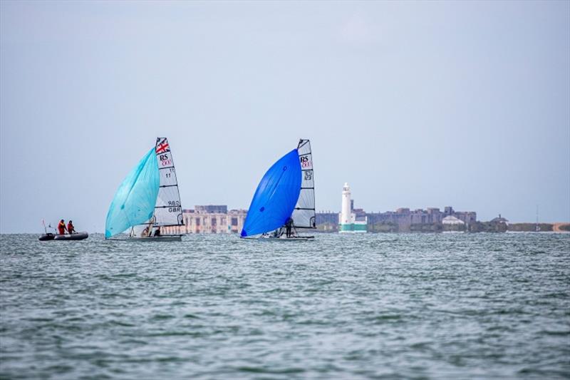 RS800s at RS Summer Regatta photo copyright Sportography taken at Lymington Town Sailing Club and featuring the RS800 class