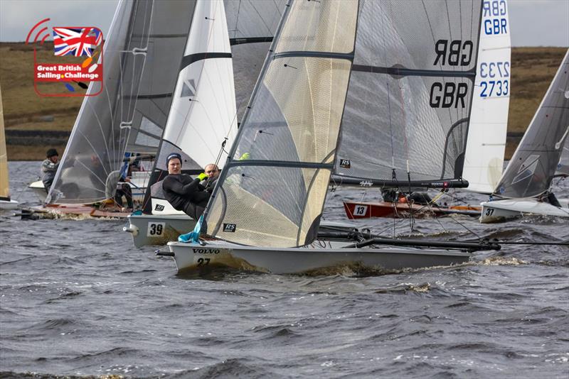 Yorkshire Dales Brass Monkey 2022 photo copyright Tim Olin / www.olinphoto.co.uk taken at Yorkshire Dales Sailing Club and featuring the RS800 class