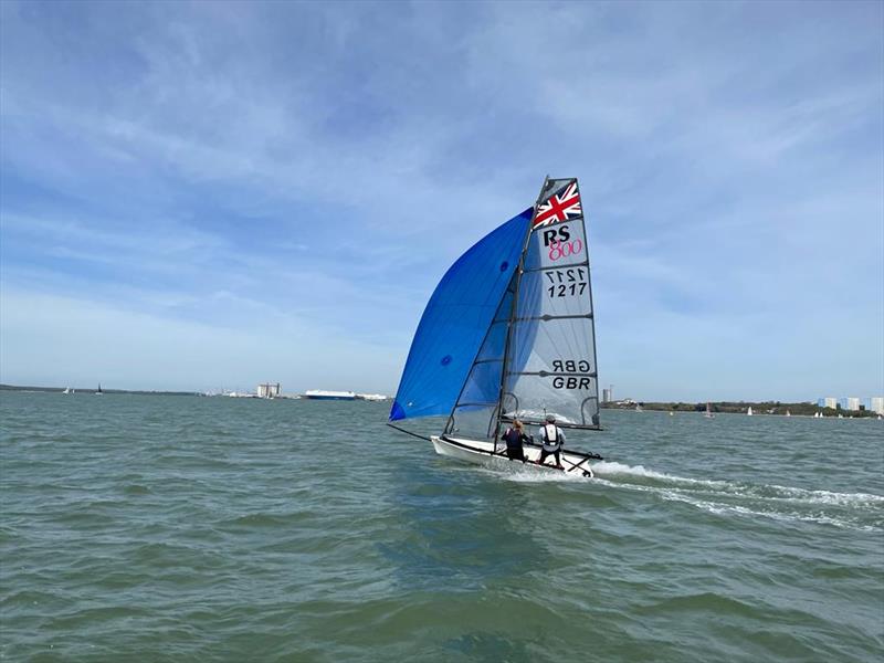 Weston Grand Slam 2022 photo copyright Nathan Steffenoni and & Wilcox  taken at Weston Sailing Club and featuring the RS800 class