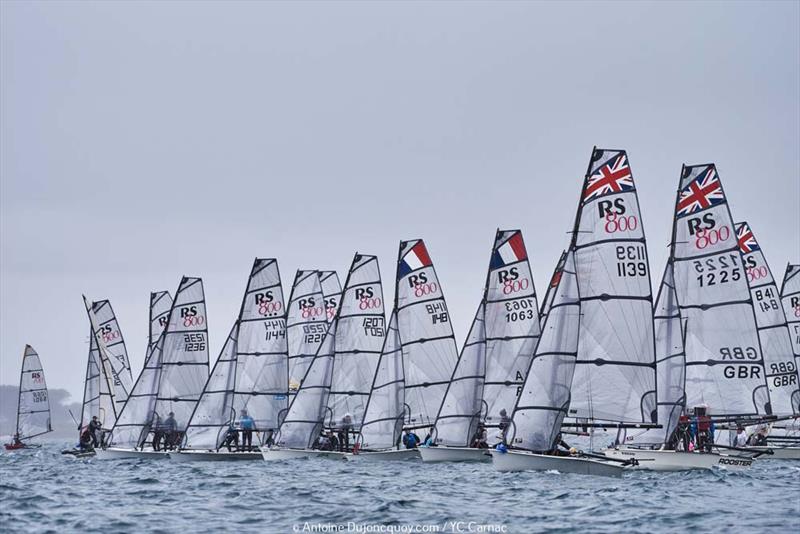 Salcombe Gin Eurocup at Carnac photo copyright Antoine Dujoncquoy taken at Yacht Club de Carnac and featuring the RS800 class