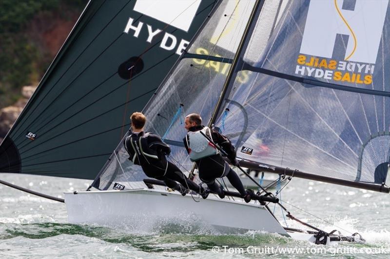 Hyde Sails RS800 photo copyright Tom Gruitt / www.tom-gruitt.co.uk taken at Weymouth & Portland Sailing Academy and featuring the RS800 class