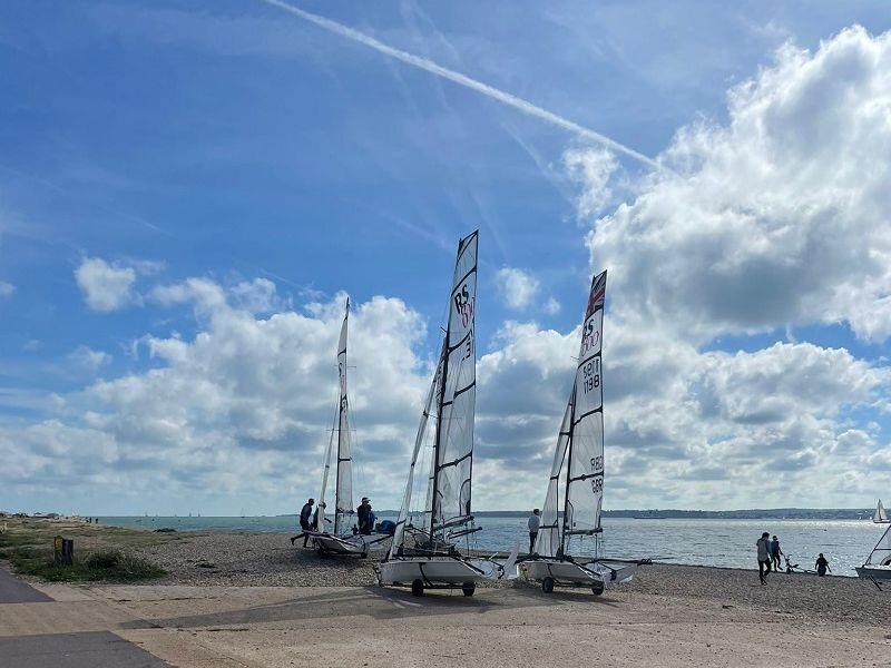 RS800 Class Development Day at Stokes Bay photo copyright Fiona Hampshire taken at Stokes Bay Sailing Club and featuring the RS800 class