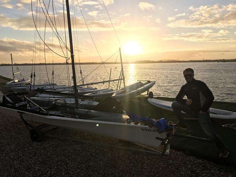 RS800 Development Day at Queen Mary Sailing Club photo copyright Hugh Shone taken at Queen Mary Sailing Club and featuring the RS800 class