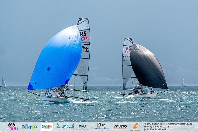 RS800 Europeans at Lake Garda, Italy Day 1 - photo © Emilio Sabtinelli