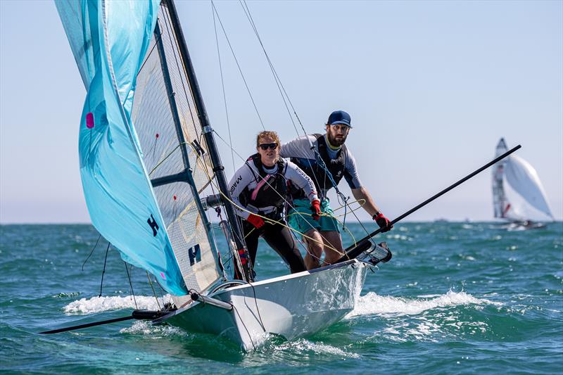 RS800s at the Salcombe Gin RS Summer Regatta photo copyright Phil Jackson / Digital Sailing taken at Hayling Island Sailing Club and featuring the RS800 class