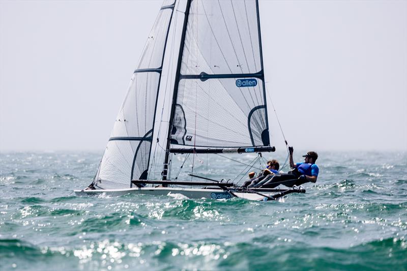 RS800s at the Salcombe Gin RS Summer Regatta photo copyright Phil Jackson / Digital Sailing taken at Hayling Island Sailing Club and featuring the RS800 class