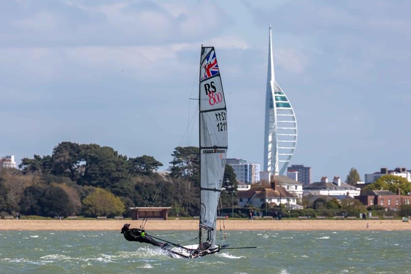 RS800 Rooster National Tour at Stokes Bay photo copyright Tim Olin / www.olinphoto.co.uk taken at Stokes Bay Sailing Club and featuring the RS800 class