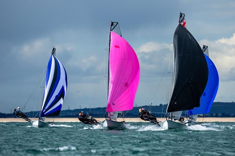 2024 Noble Marine RS800 National Championship, day 1 photo copyright Digital Sailing taken at Hayling Island Sailing Club and featuring the RS800 class