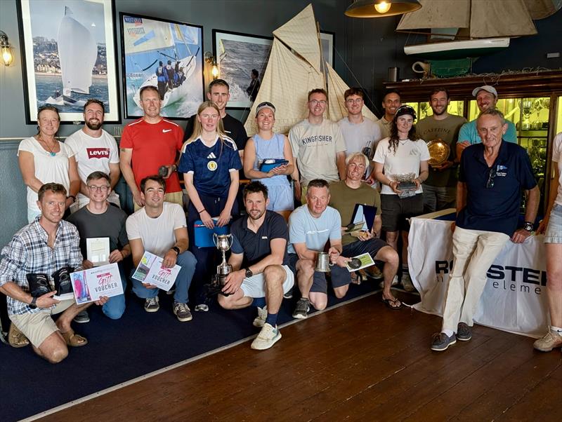 Noble Marine RS800 National Championship - Prize Giving photo copyright Bob Penfold taken at Royal Torbay Yacht Club and featuring the RS800 class