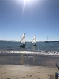 Andrew and Eden Gray sailing off Narrow Neck © NZ Sailcraft