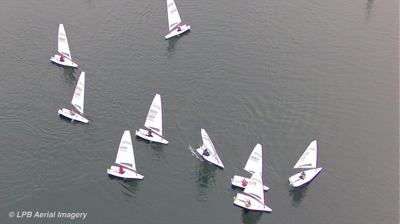 RS Aero Winter Series Round 5 at Bowmoor photo copyright LPB Aerial Imagery / www.lpbaerial.com taken at Bowmoor Sailing Club and featuring the  class