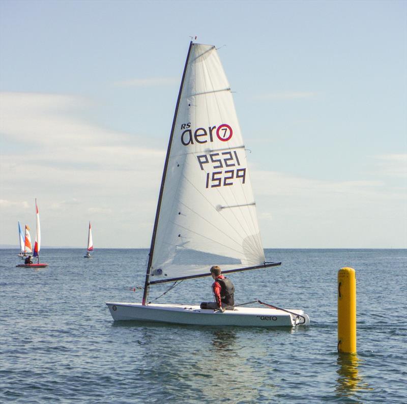 Daniel Gibson (Crawley Mariners) was first in the Fast Handicap Fleet  (West Sussex Schools and Youth Sailing Association Annual Regatta 2015) - photo © Bill Brooks