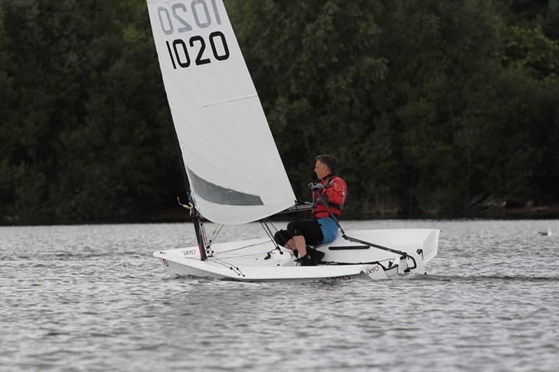 Malcolm Mellor of Hickling Broad during the Alton Water Single Handed Open photo copyright Steve Greenwood taken at Alton Water Sports Centre and featuring the  class