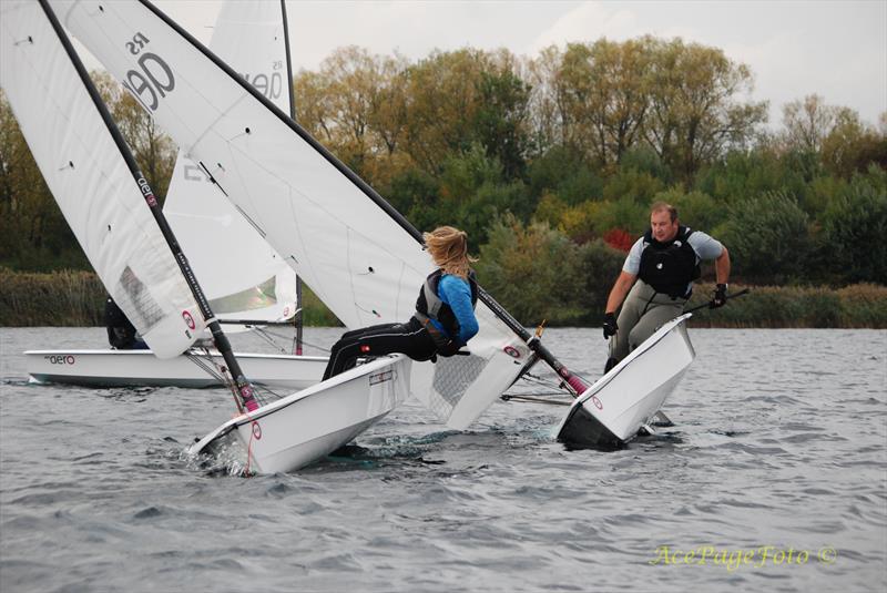 Magic Marine RS Aero Inlands at Bowmoor photo copyright Derrick Page taken at Bowmoor Sailing Club and featuring the  class