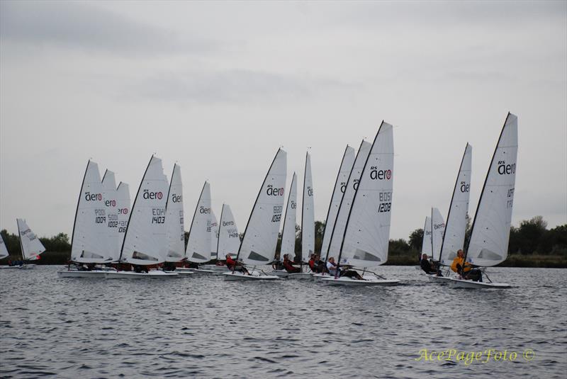 Magic Marine RS Aero Inlands at Bowmoor photo copyright Derrick Page taken at Bowmoor Sailing Club and featuring the  class