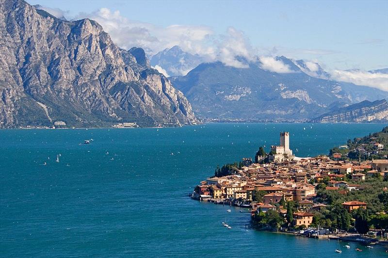 Malcesine, Lake Garda - photo © Fraglia Vela Malcesine