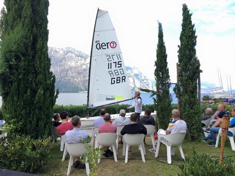 International RS Aero coaching at the Lake Garda RS Aerocup in September photo copyright Fraglia Vela Malcesine taken at Fraglia Vela Malcesine and featuring the  class