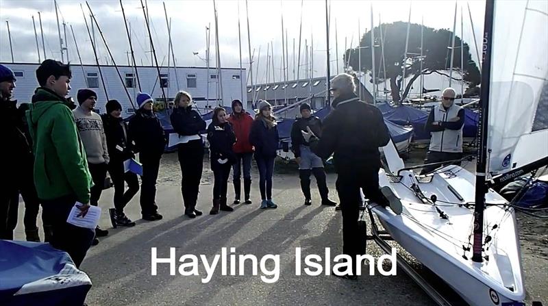 RS Aero Winter Training at Hayling Island photo copyright LW Media taken at Hayling Island Sailing Club and featuring the  class