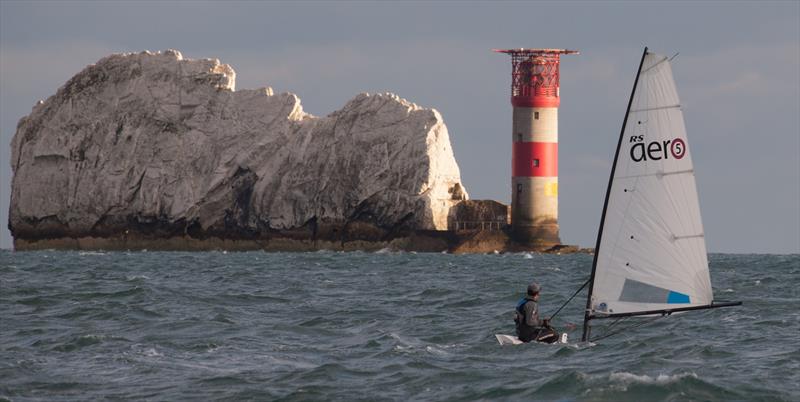 Ken Fowler, Vice Commodore of Highcliffe Sailing Club, will attempt to sail an RS Aero from Land's End to John O'Groats photo copyright Giles Fletcher taken at Highcliffe Sailing Club and featuring the  class