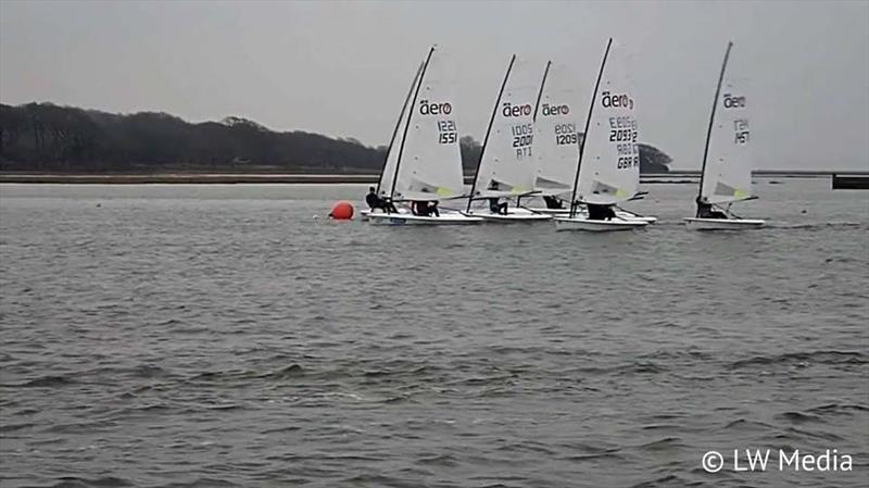 RS Aero Lymington Stadium Racing photo copyright LW Media taken at Lymington Town Sailing Club and featuring the  class