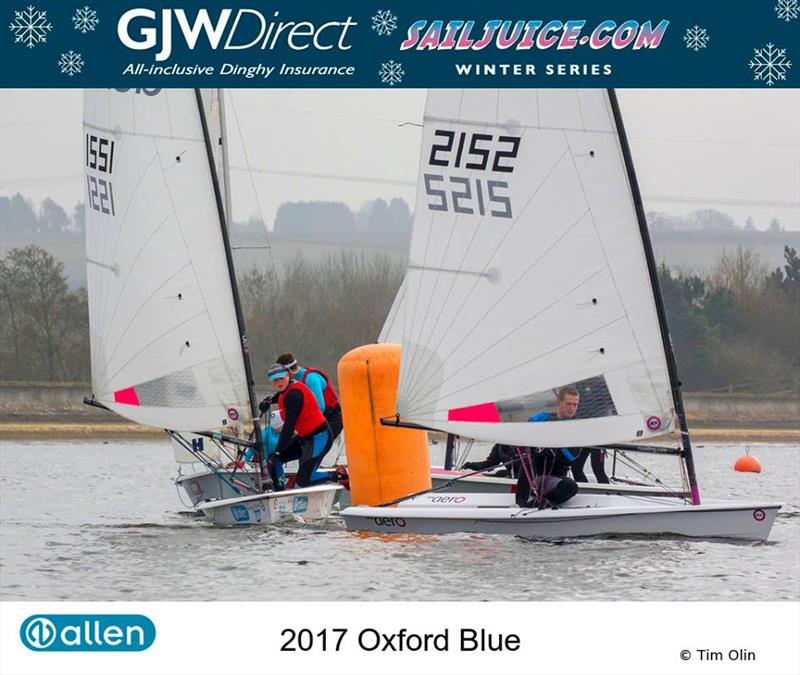 RS Aeros in the GJW Direct SailJuice Winter Series Oxford Blue - photo © Tim Olin / www.olinphoto.co.uk