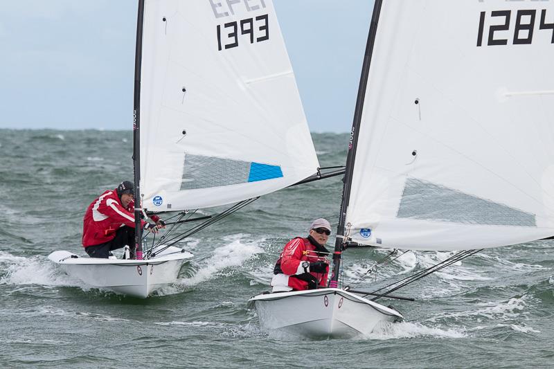 Chris Brain (1284) and Nick Collins-George (1923) during the RS Aero Australian Championship photo copyright Alex McKinnon Photography taken at  and featuring the  class