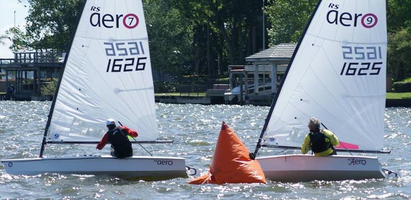 RS Aero Texas State Championship photo copyright KO Sailing taken at Conroe Yacht Club and featuring the  class