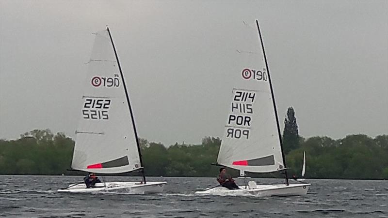 RS Aeros at Reading photo copyright Newton Anthony taken at Reading Sailing Club and featuring the  class