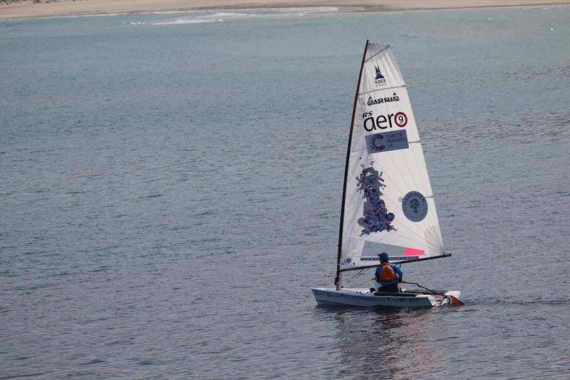 Ken Fowler's Race to Scotland in an RS Aero photo copyright Sarah Desjonqueres taken at  and featuring the  class