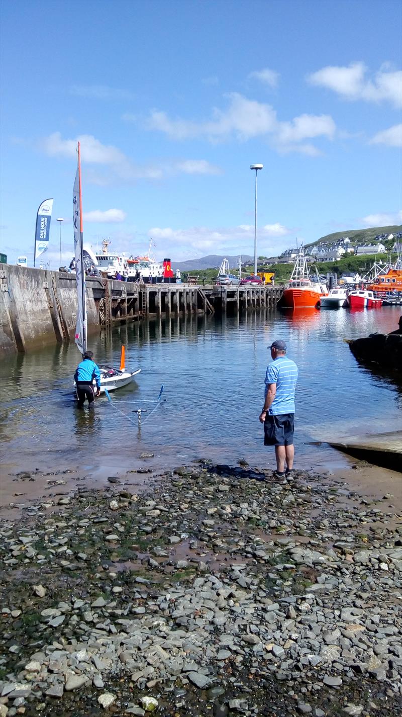 Leaving Mallaig during Ken Fowler's Race to Scotland photo copyright Race to Scotland taken at  and featuring the  class