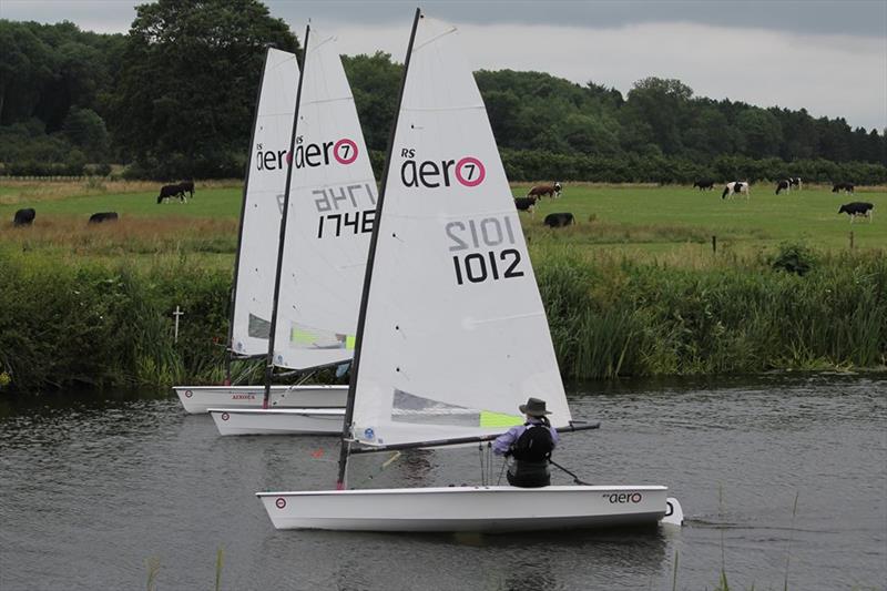 RS Aero river racing in Wiltshire photo copyright Bradford On Avon SC taken at Bradford On Avon Sailing Club and featuring the  class