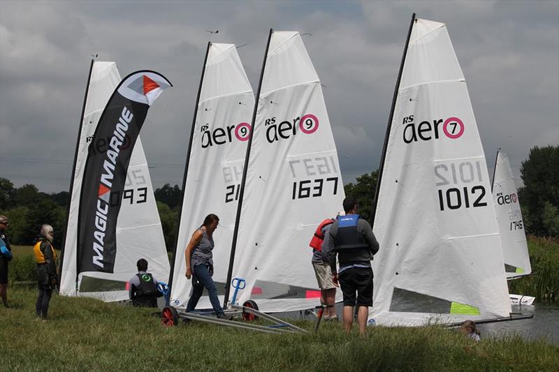 RS Aero river racing in Wiltshire - photo © Bradford On Avon SC