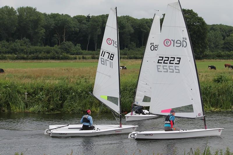 RS Aero river racing in Wiltshire photo copyright Bradford On Avon SC taken at Bradford On Avon Sailing Club and featuring the  class