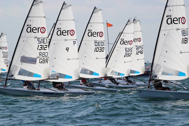 Magic Marine RS Aero UK Nationals at Hayling Island - photo © Steve Greenwood
