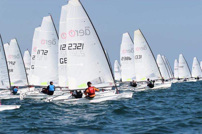 Magic Marine RS Aero UK Nationals at Hayling Island photo copyright Steve Greenwood taken at Hayling Island Sailing Club and featuring the  class