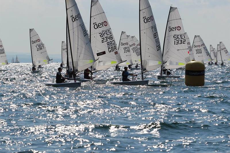 Magic Marine RS Aero UK Nationals at Hayling Island photo copyright Steve Greenwood taken at Hayling Island Sailing Club and featuring the  class